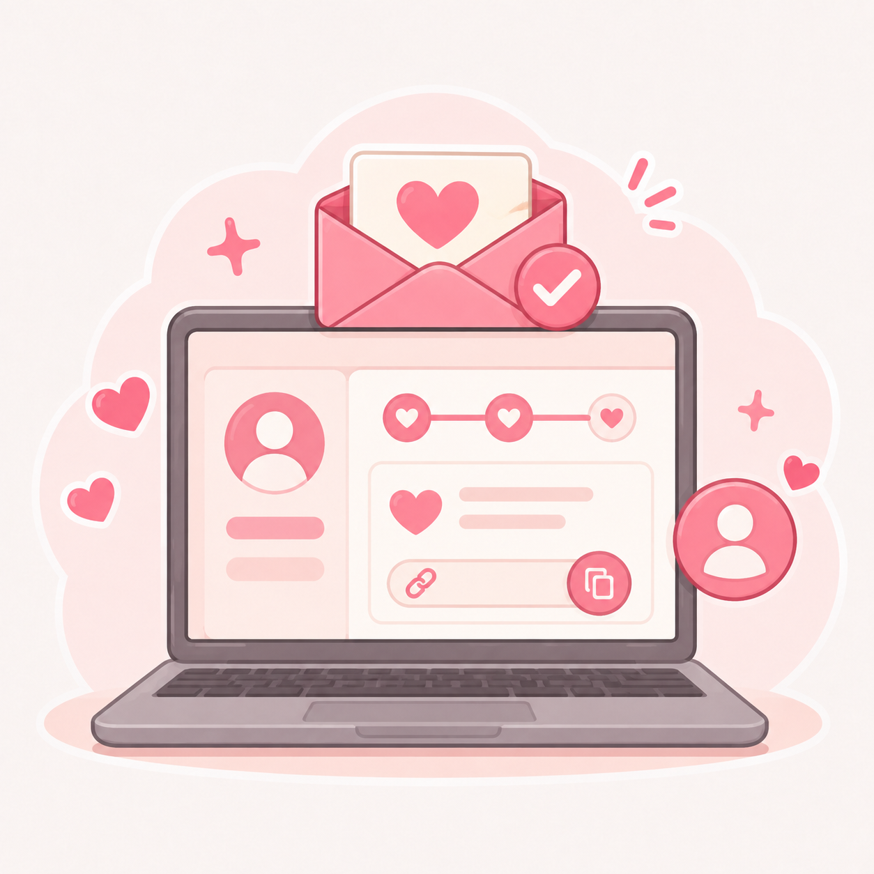 Receive confirmation by email